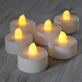 Светодиодные led свечи чайные (набор 12 шт.)